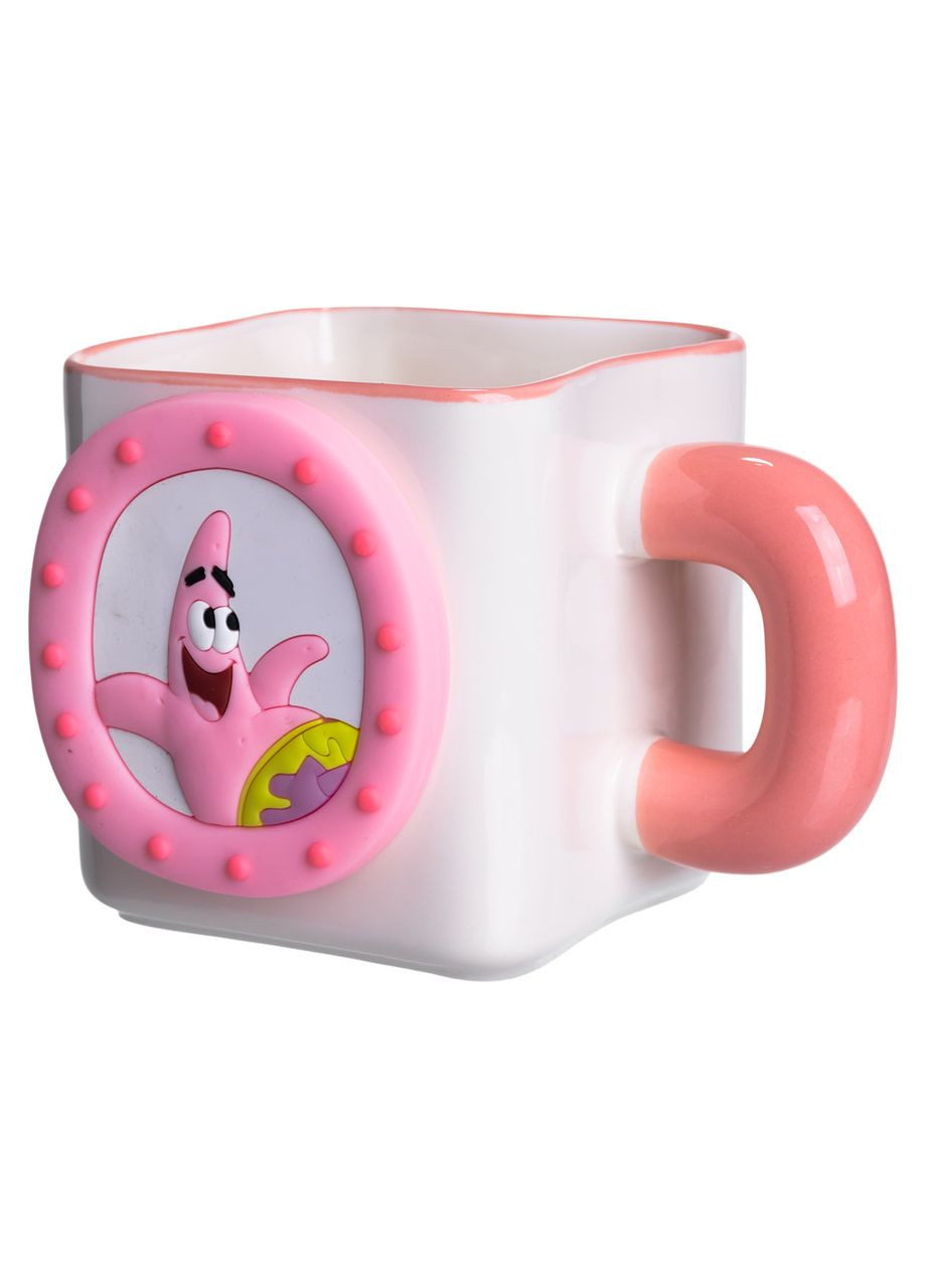 Фарфоровая чашка "Патрик" с магнитным декором 500 мл, Кружка детская чашка из фарфора на подарок FM-12P Yiwu (370974173)