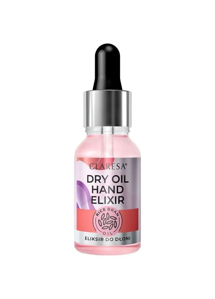 Claresa Олія-еліксир для рук Dry Oil Hand Elixir 14 г — Крем, Польща (346392602)