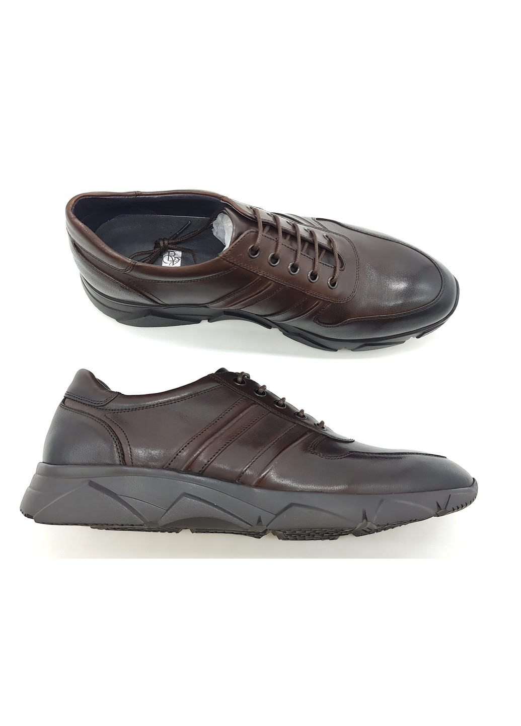Чоловічі туфлі коричневі шкіряні BV-17-5 27,5 см (р) Boss Victori (259326228)