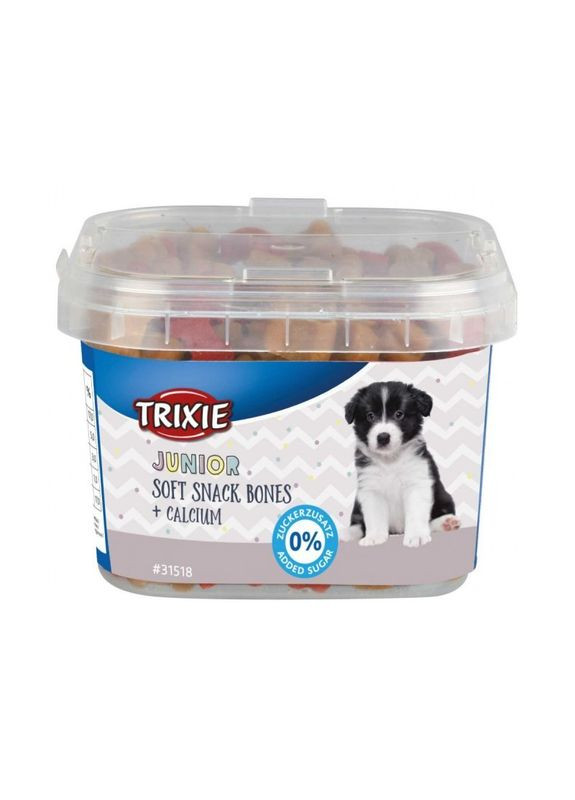 Вітамінізовані ласощі для цуценят з кальцієм Junior Soft Snack Bones - 140 г Trixie (329033864)