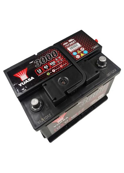 Акумулятор автомобільний 12V 62Ah SMF Battery (YBX3027) Yuasa (400314802)
