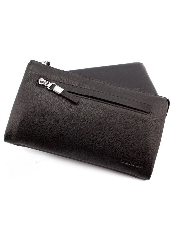Большой кожаный клатч на молнии MC8739-3 Marco Coverna (303830318)