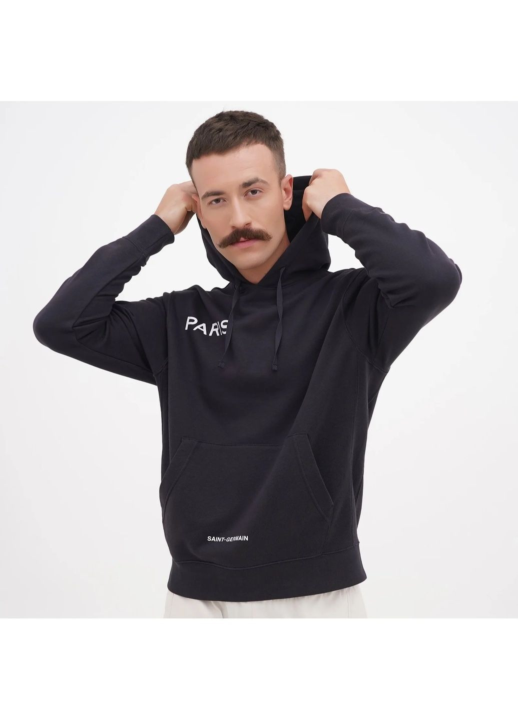 Худі чоловіче Paris Saint Germain Frnch Hoodie Black Nike (364662469)
