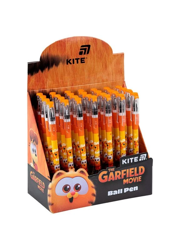 Ручка кулькова " " /GF25-032/ Garfield THEATRICAL 2024, синя (28/1260) Kite (367751344)