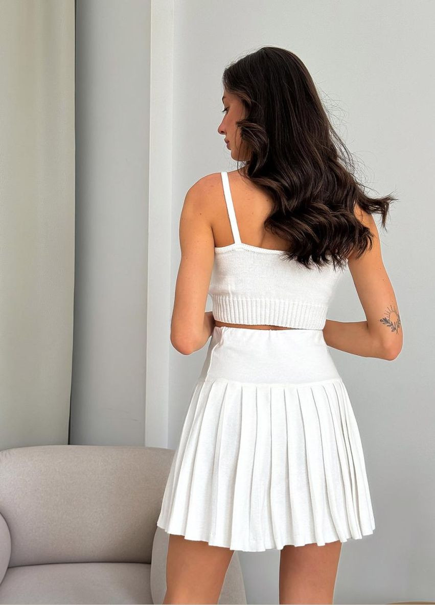 Женская майка-топ вязаная Kayla Art Knit — 327413221