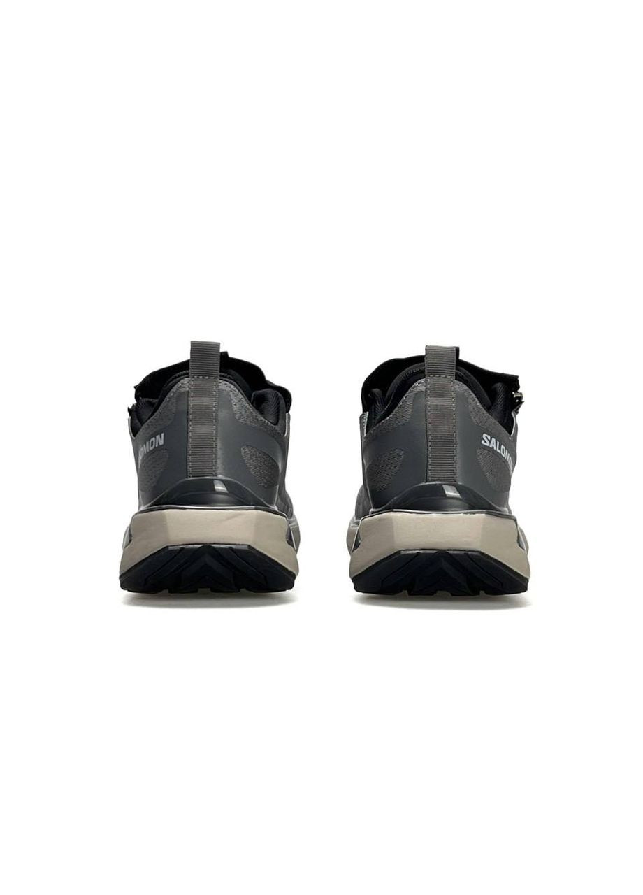 Темно-сірі Осінні кросівки чоловічі salomon No Brand Odyssey Elmt Advanced Grey Beige