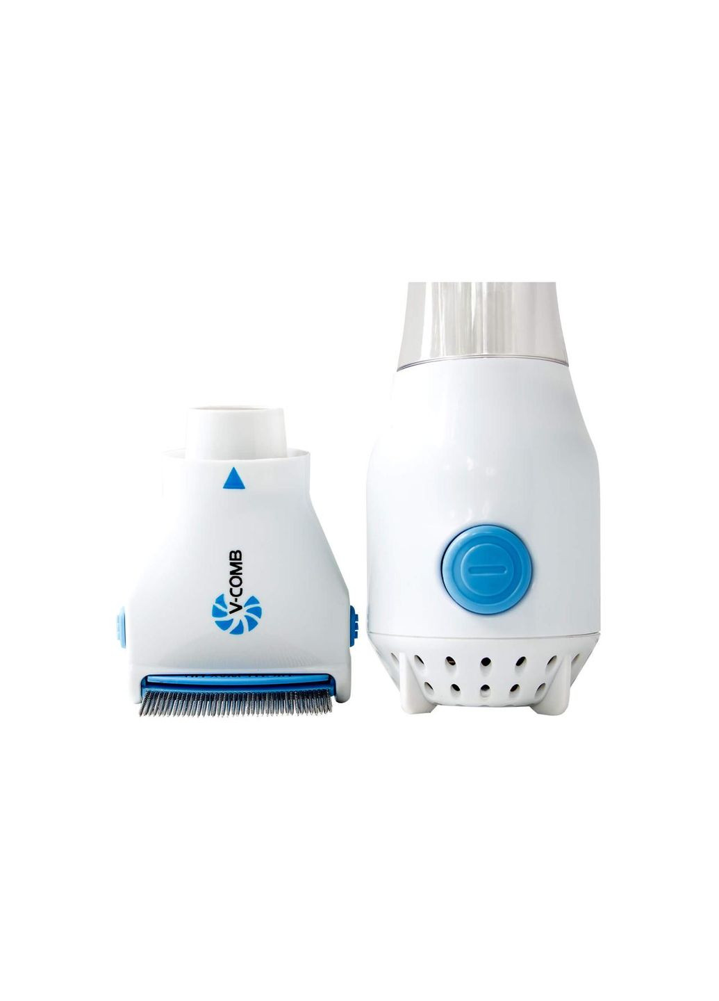 Расческа электрическая для удаления вшей блох гнид V-Comb гребень для вычесывания с вытяжкой No Brand (316034712)