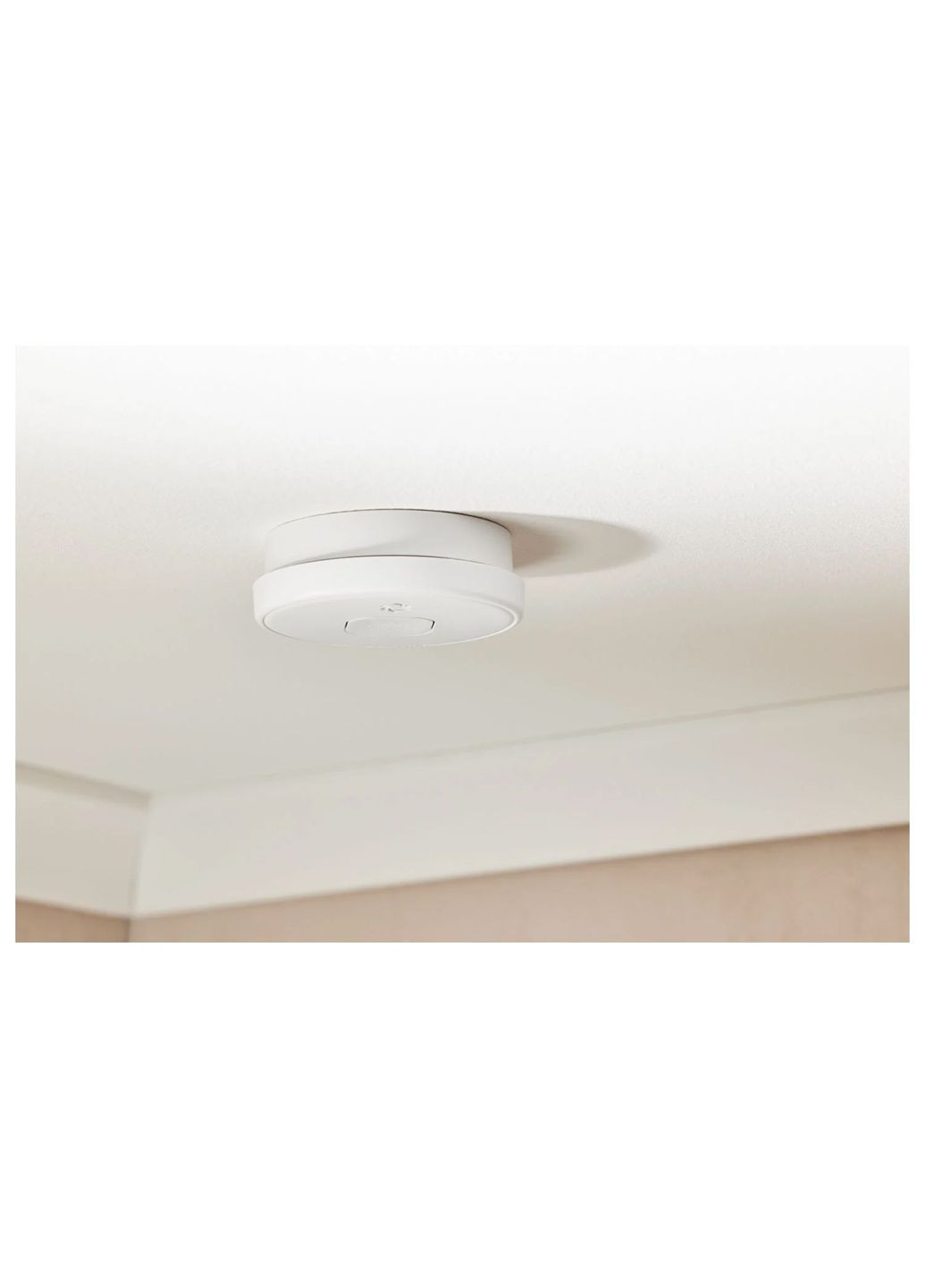 Акумуляторний підвісний детектор диму 3 x 10 см білий Lidl (350921321)