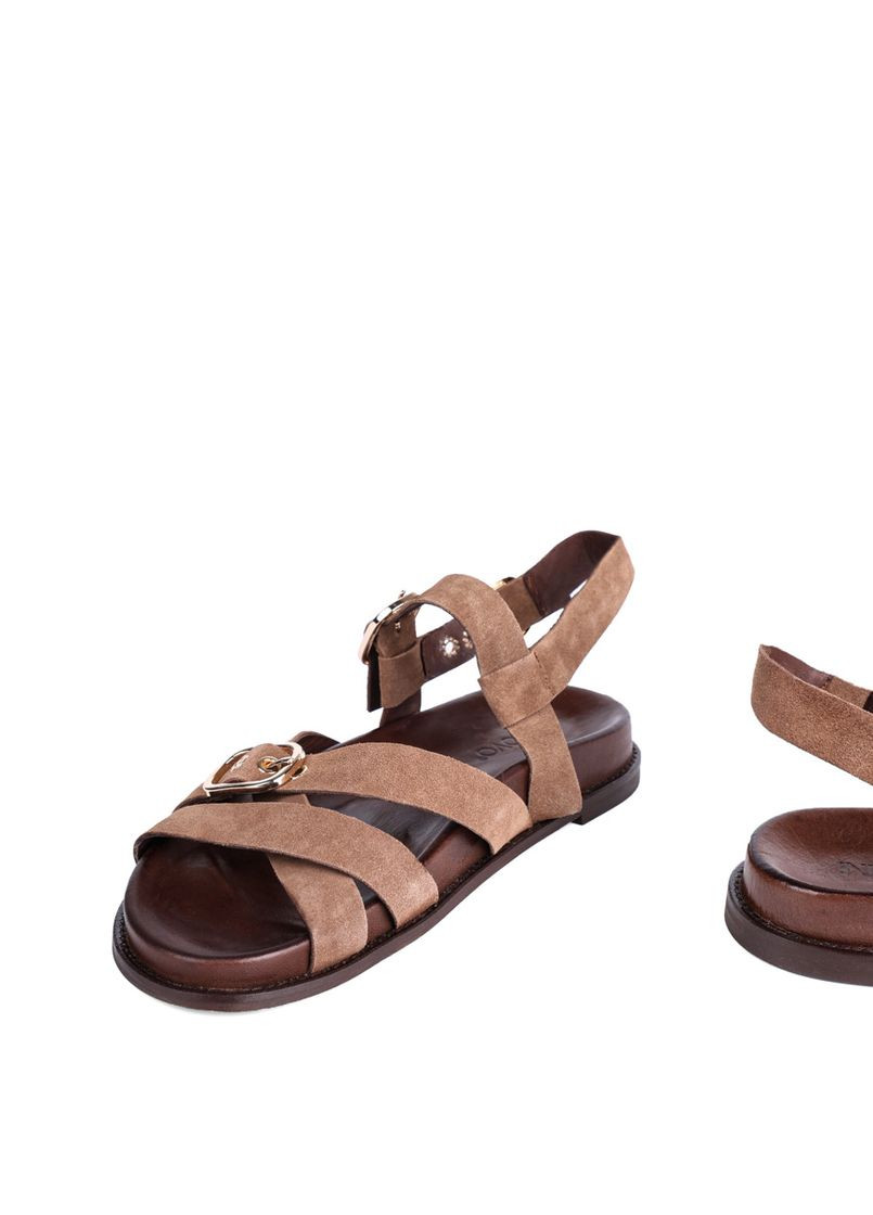 Жіночі Сандалі D51006 Коричневий Велюр Inuovo (362026503)