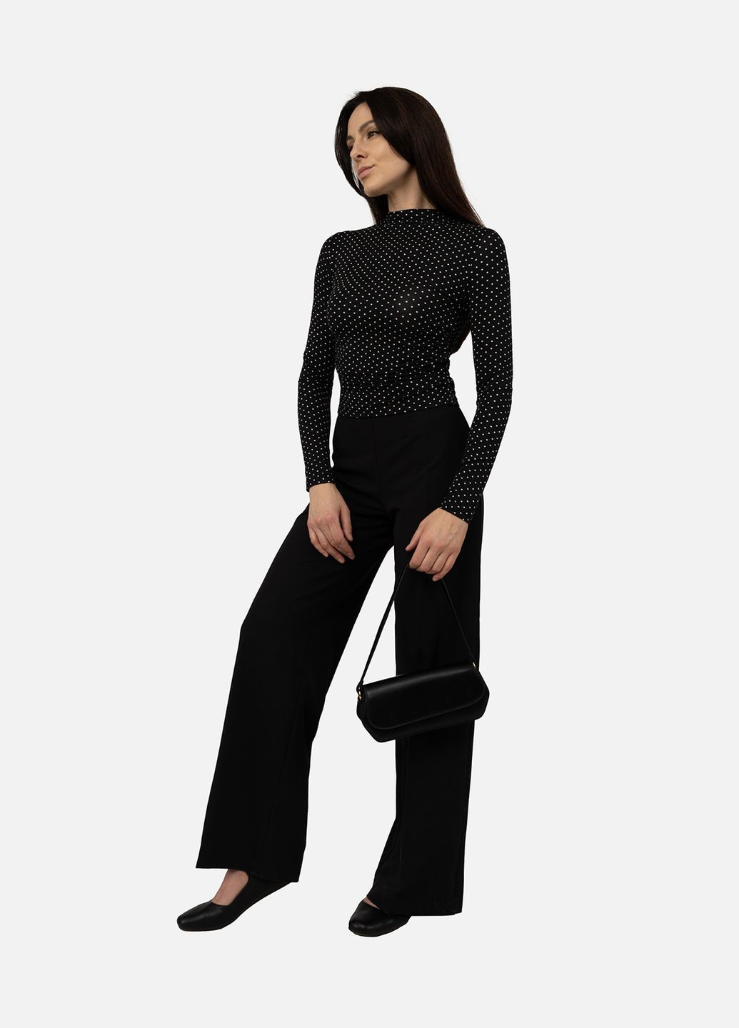 Футболка женская, с длинным рукавом цвет черный ЦБ-00268956 Busem - (322654242)