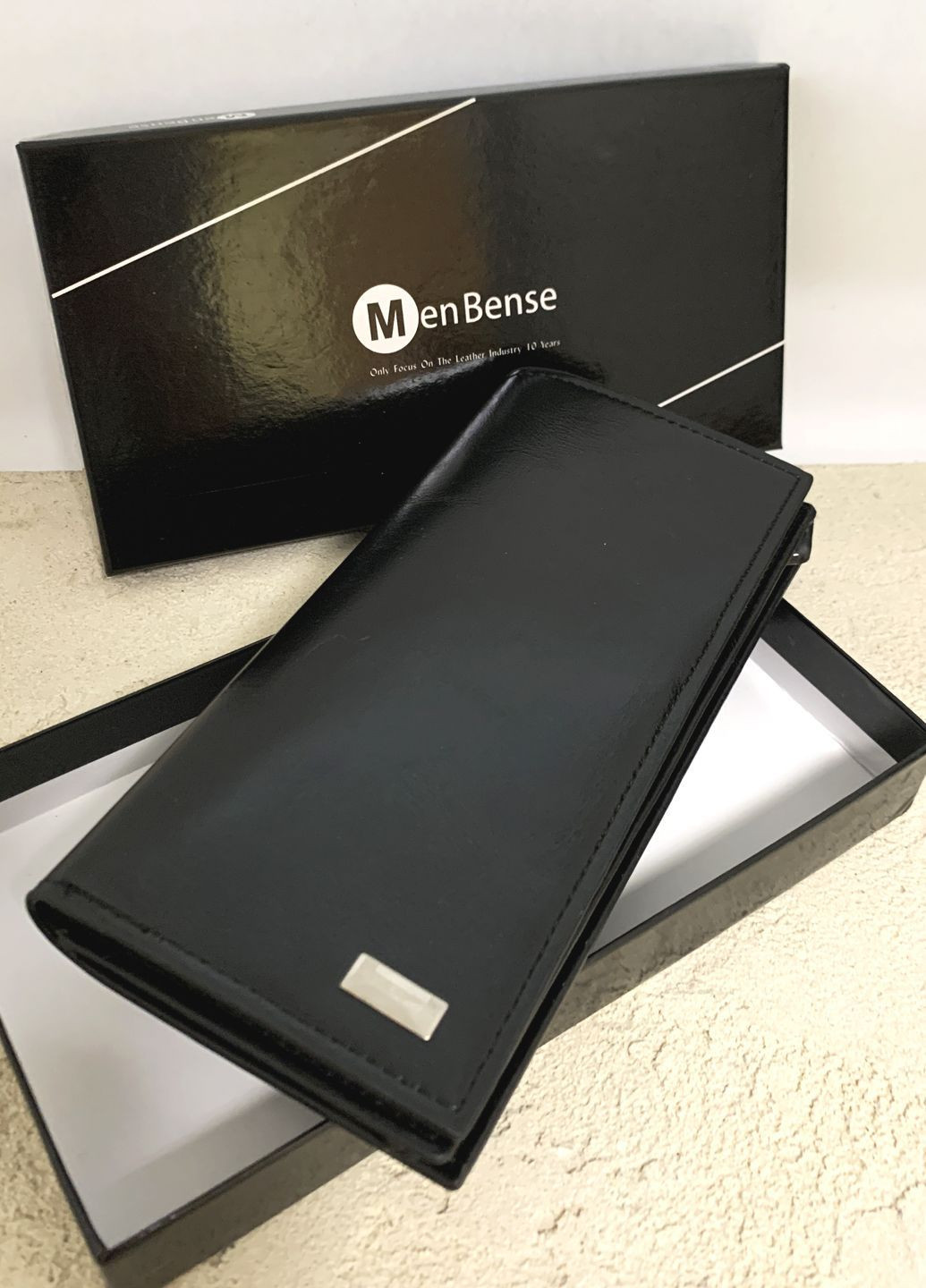 Жіночий гаманець, глянцевий, 180х90, екошкіра, чорного кольору No Brand (366820180)