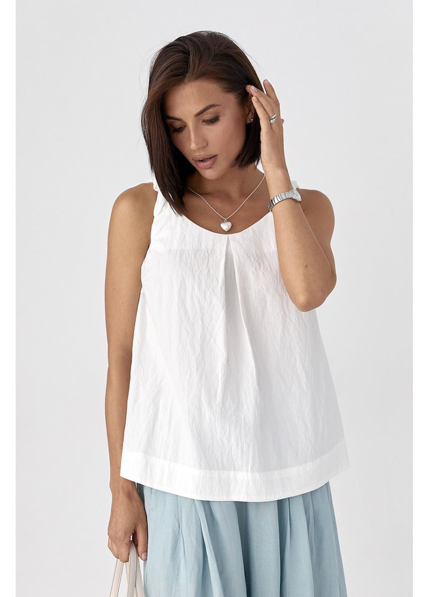 Жіноча майка вільного крою Lurex — 370379821