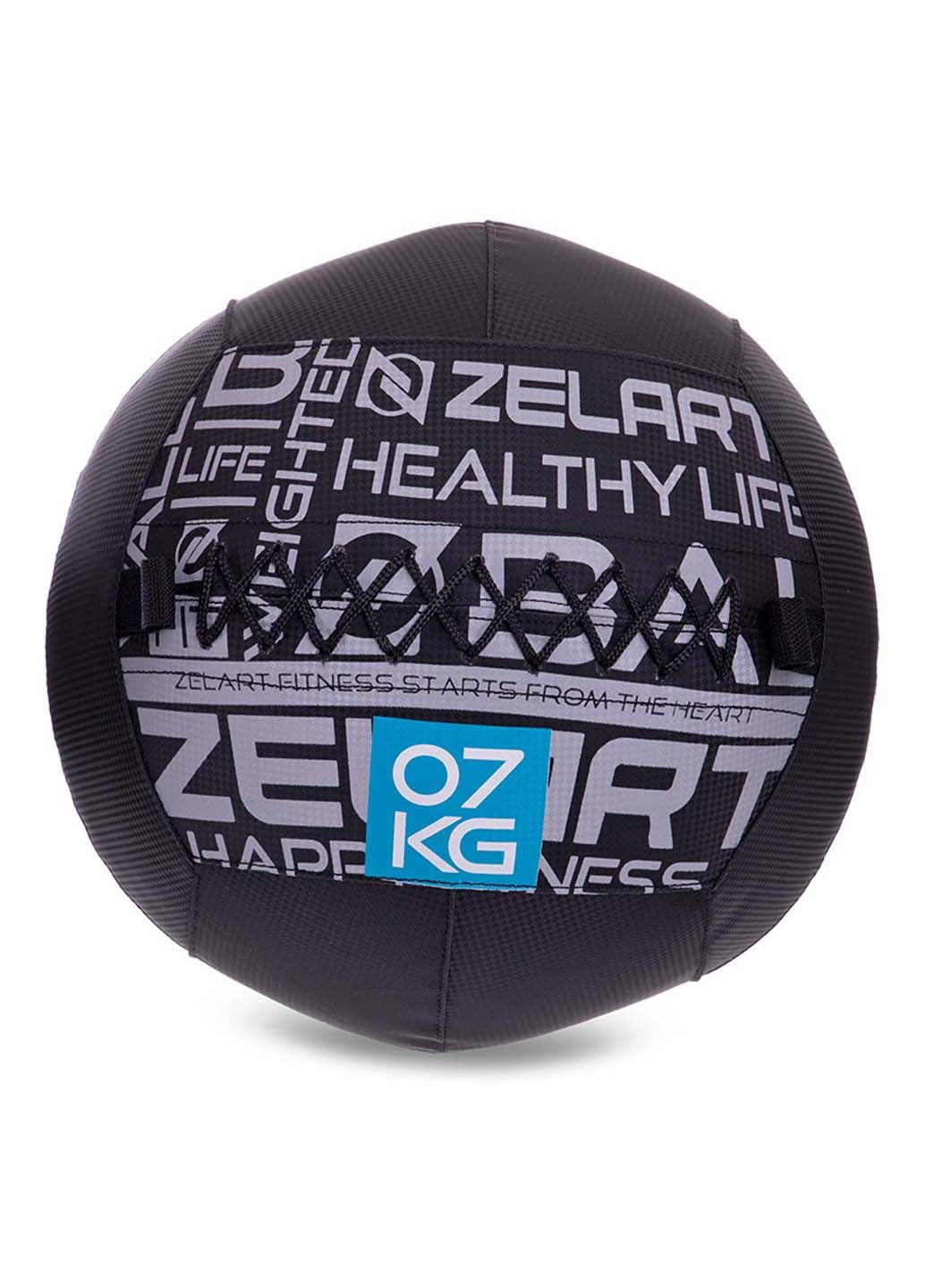 Мяч набивной для кроссфита волбол Wall Ball FI-2637 7 кг Zelart (290109188)