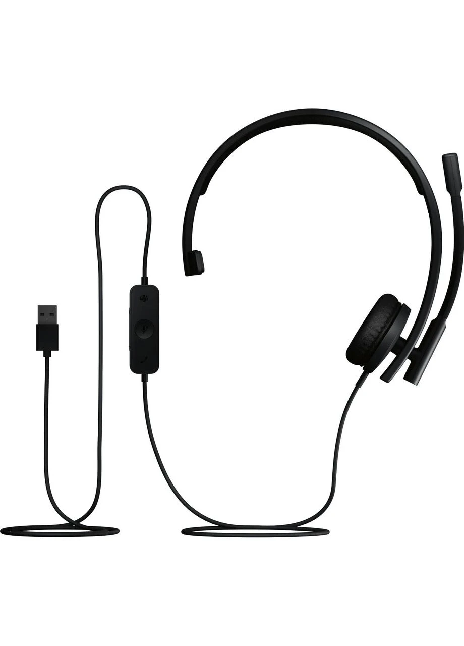 Комп'ютерна гарнітура H570e Mono USB-A Black (981-001426) [154767] Logitech (400901222)