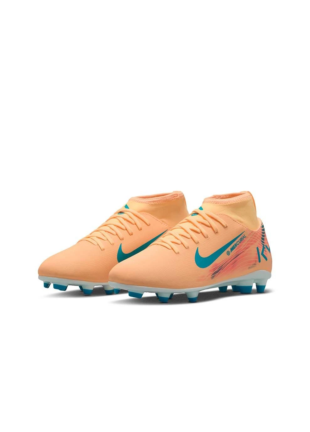Дитячі Бутси JR SUPERFLY 10 CLUB KM FG/MG Помаранчевий Nike (395621327)