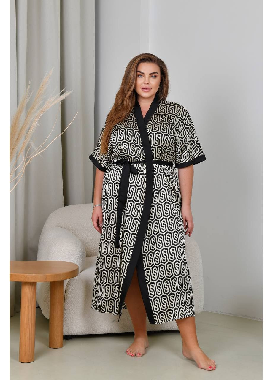 Шелковый халатик для женщин — ЗАМЕРЫ В ОПИСАНИИ GD/GL Модний простір (370146987)