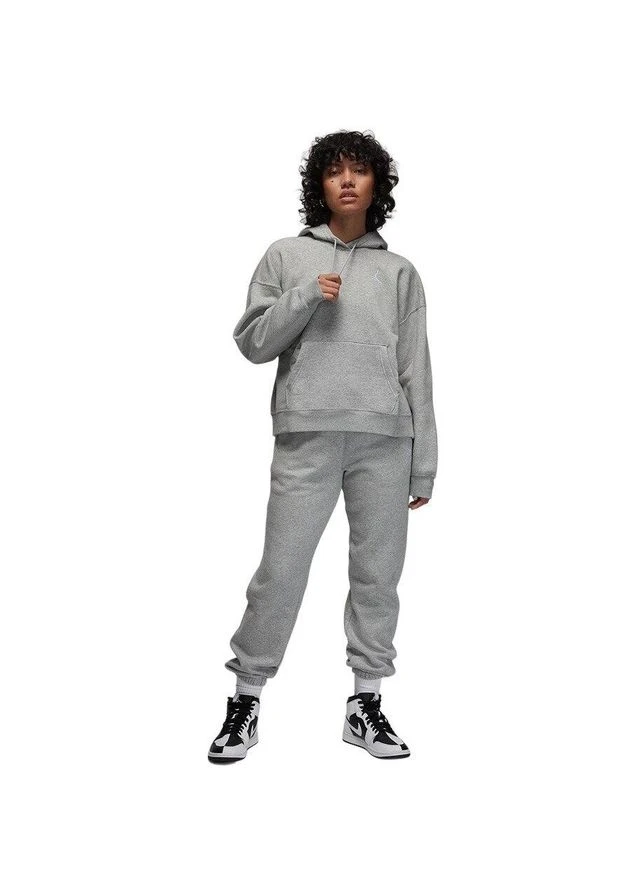 Худи женское серое FN4488-063 Nike JORDAN BROOKLYN FLEECE (397844344)