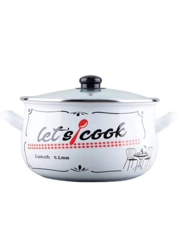Каструля "Давайте готувати" Б 20 см 4,0 л (GT-T-120-LCW) Gusto (398386306)