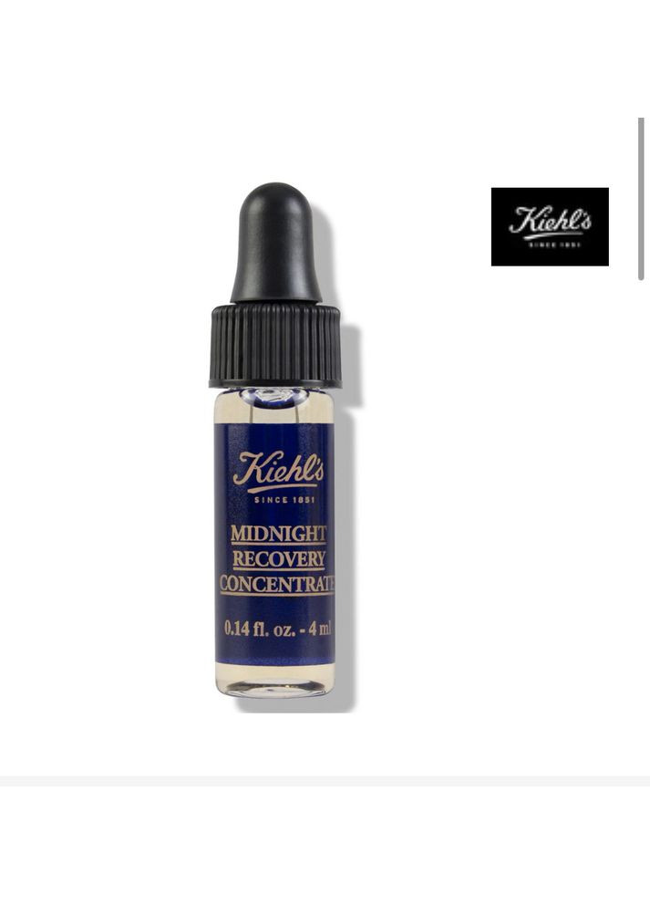 Нічна сироватка-концентрат для обличчя Since 1851 Midnight Recovery Concentrate 4ml Kiehl's (367832247)