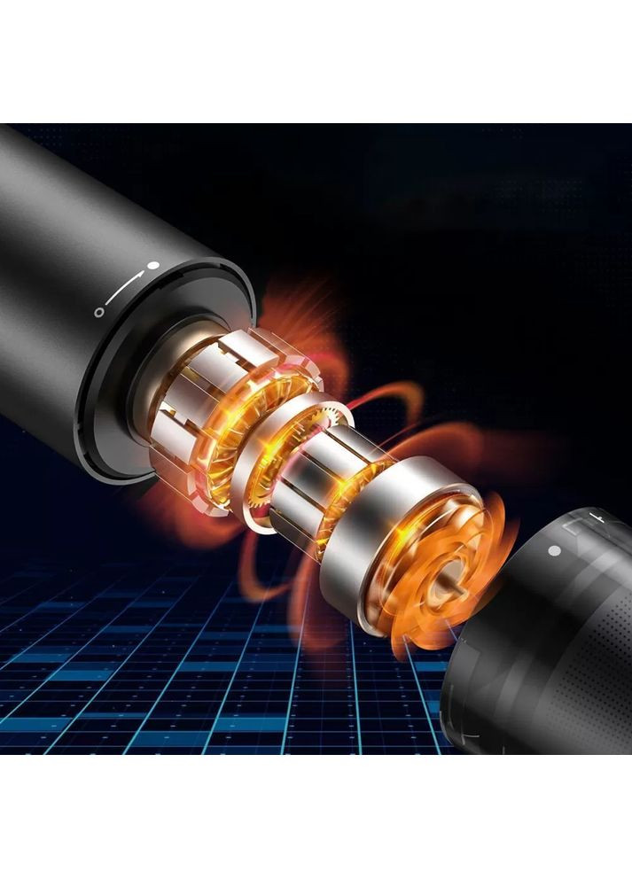 Автомобильный портативный аккумуляторный пылесос 70W для сухой уборки Void (Assistant C1 Black) Proove (350348979)