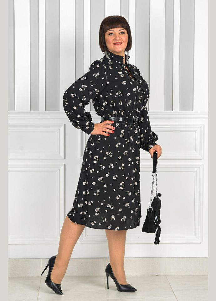 Чорна плаття 14405-2 Alenka Plus