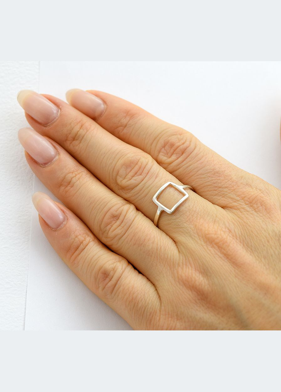 Кольцо минимализм из 9059 SE, размер Maxi Silver (341539004)