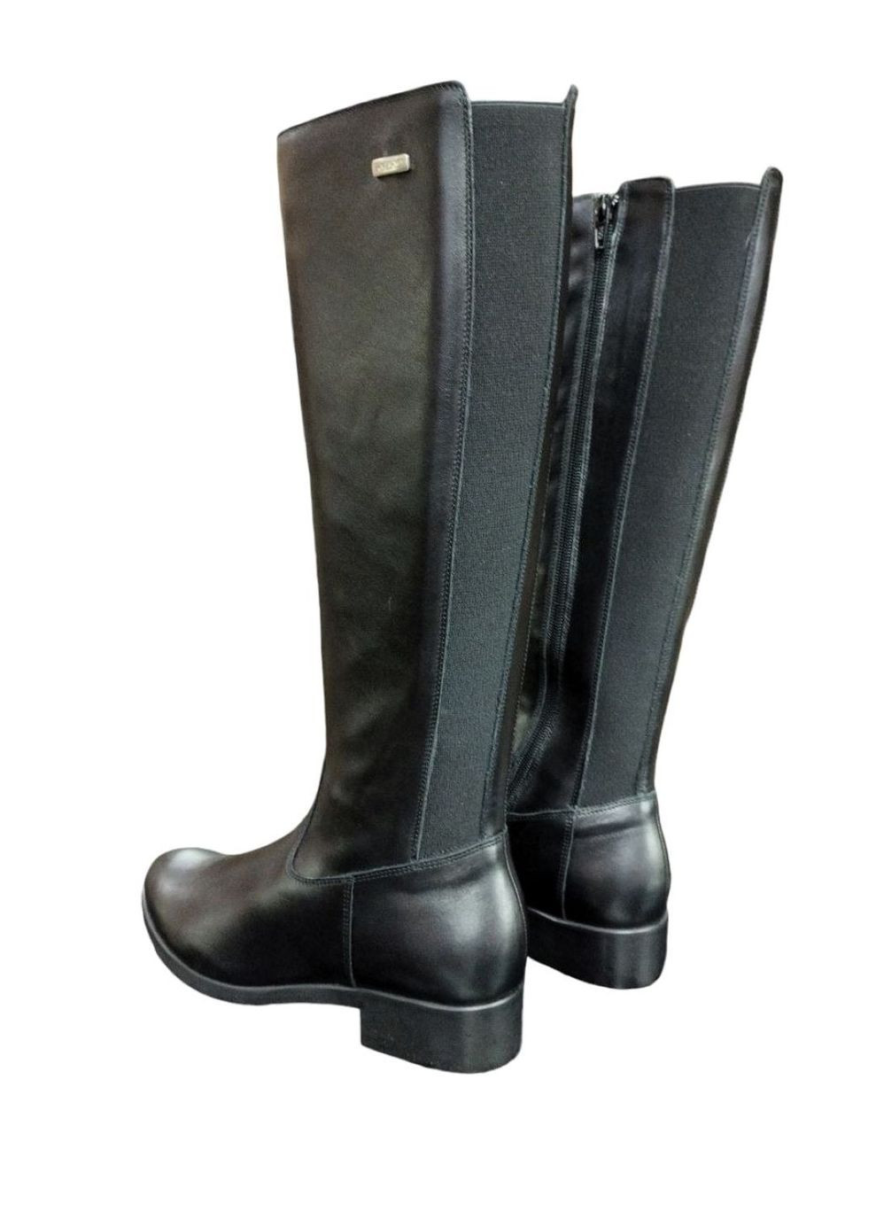 Зимние зимние женские сапоги челси от польского бренда 36 (24 см) черные чопперы Rylko