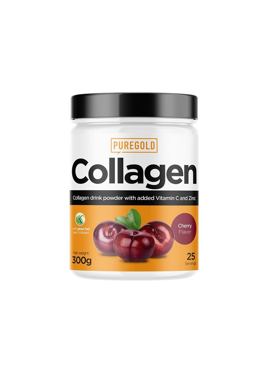 Препарат для суглобів та зв'язок Collagen, 300 грам Вишня Pure Gold Protein (293421425)