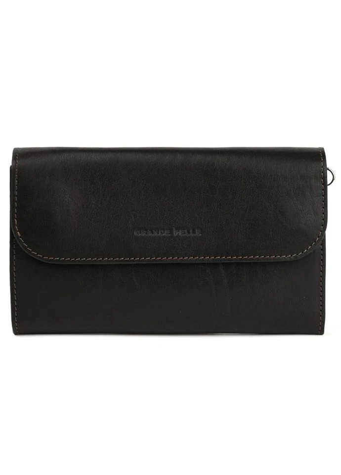 Клатч мужской Grande Pelle 704620 коричневый натуральная кожа 22×13×4 см No Brand (400879032)