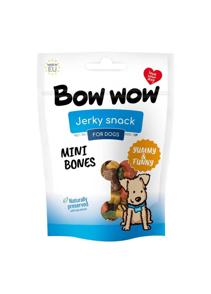 Лакомства для собак мини косточки 80 г (8595042693867) Bow wow (380762073)