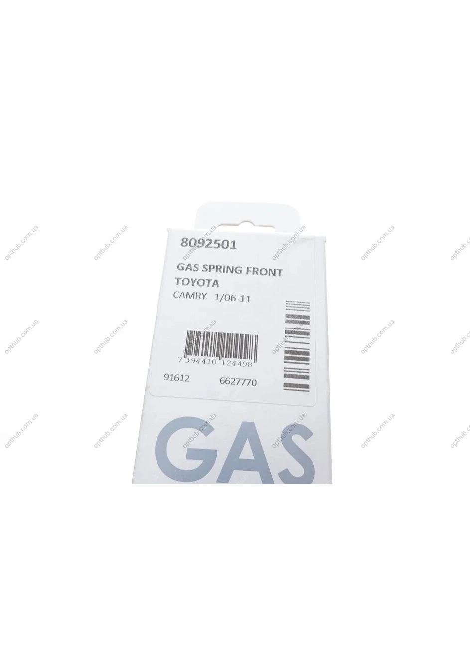 Амортизатор капота Toyota Camry (_V4_) 06-14 (седан) 8092501 (opt-om) Lesjofors (366128420)