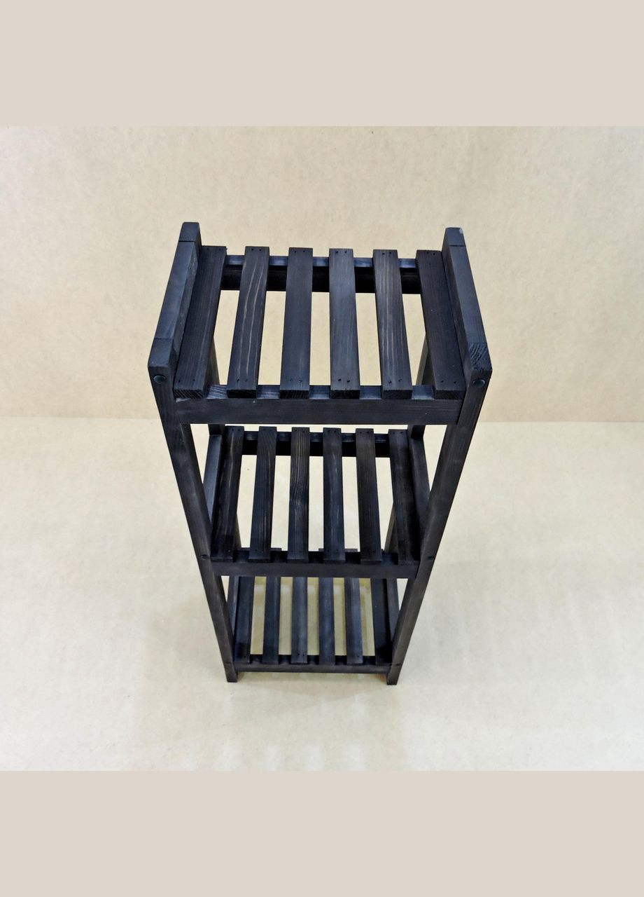 Подставка для цветов из дерева Лороза венге (ЦСТ-000812) No Brand (328230337)