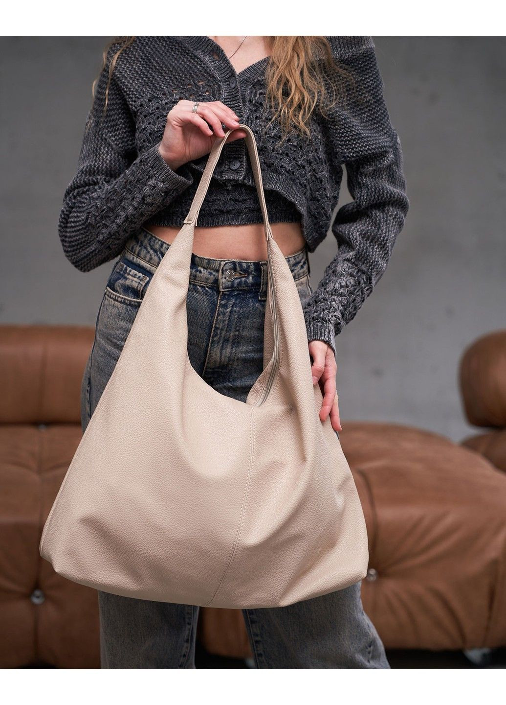 Женская сумка «Ади» бежевая WeLassie (315688723)