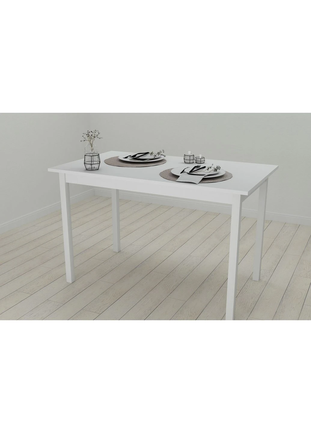 Стол кухонный Марио 75x120x80 ДСП Белое 16мм (FRD-106199) Ferrum-decor (365445252)