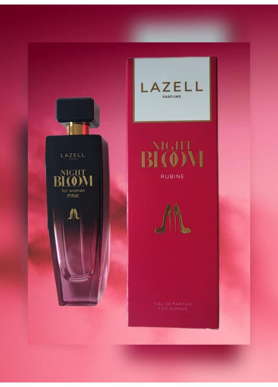Парфюмированная вода для женщин Night Bloom Rubine 100 мл Lazell (366971358)