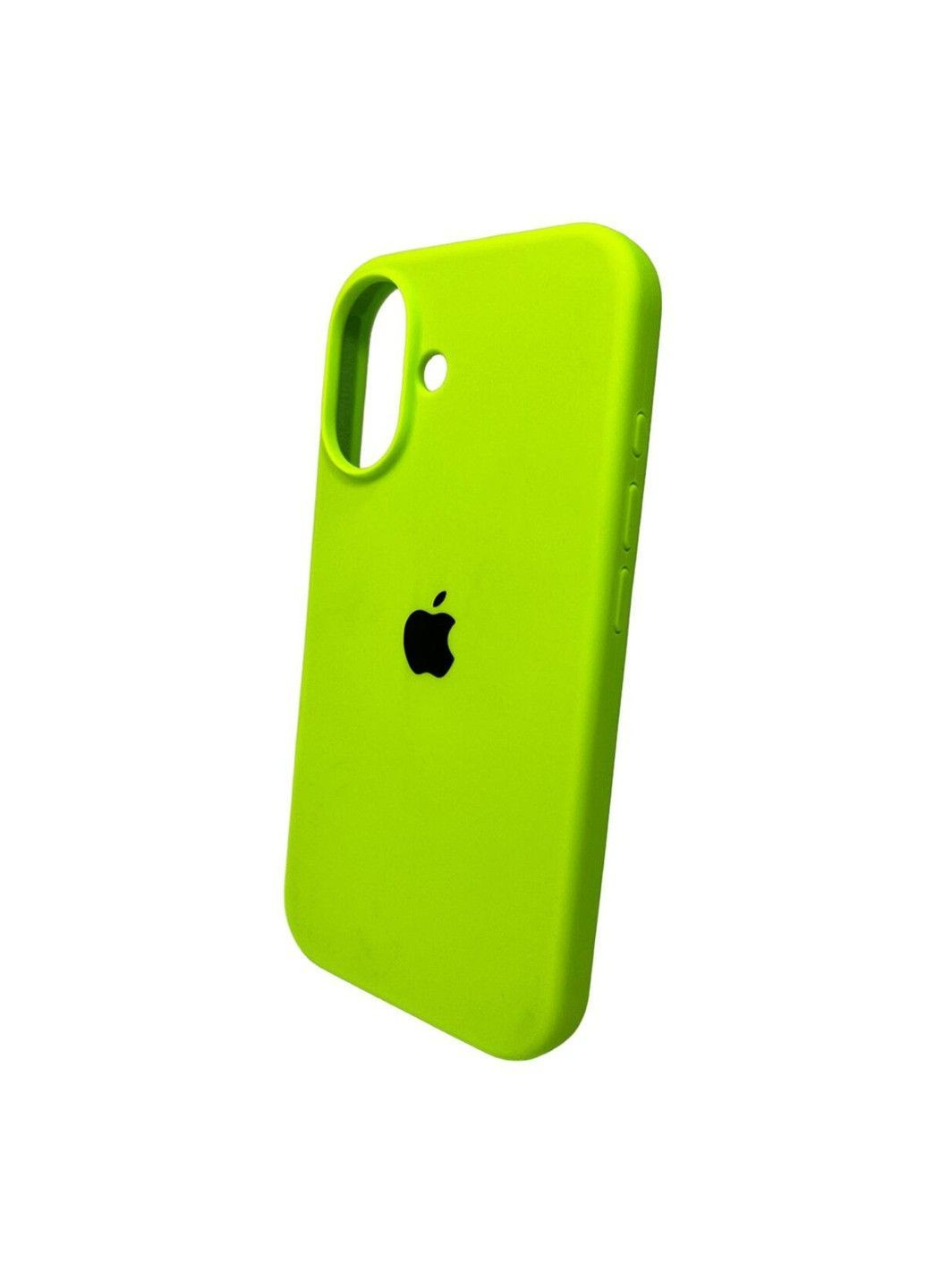 Силиконовый чехол для iPhone 16 White No Brand (382773781)