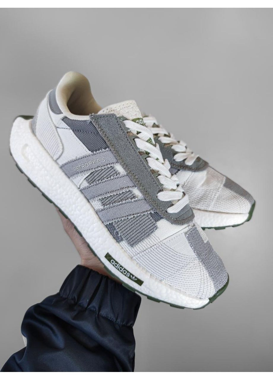 Білі Осінні кросівки чоловічі adidas retropy e5 white v2 адідас ретропи е5 No Brand