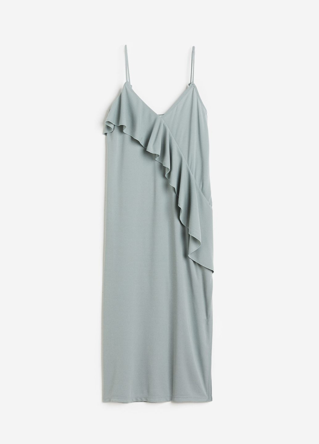 Сіра кежуал плаття, сукня H&M однотонна