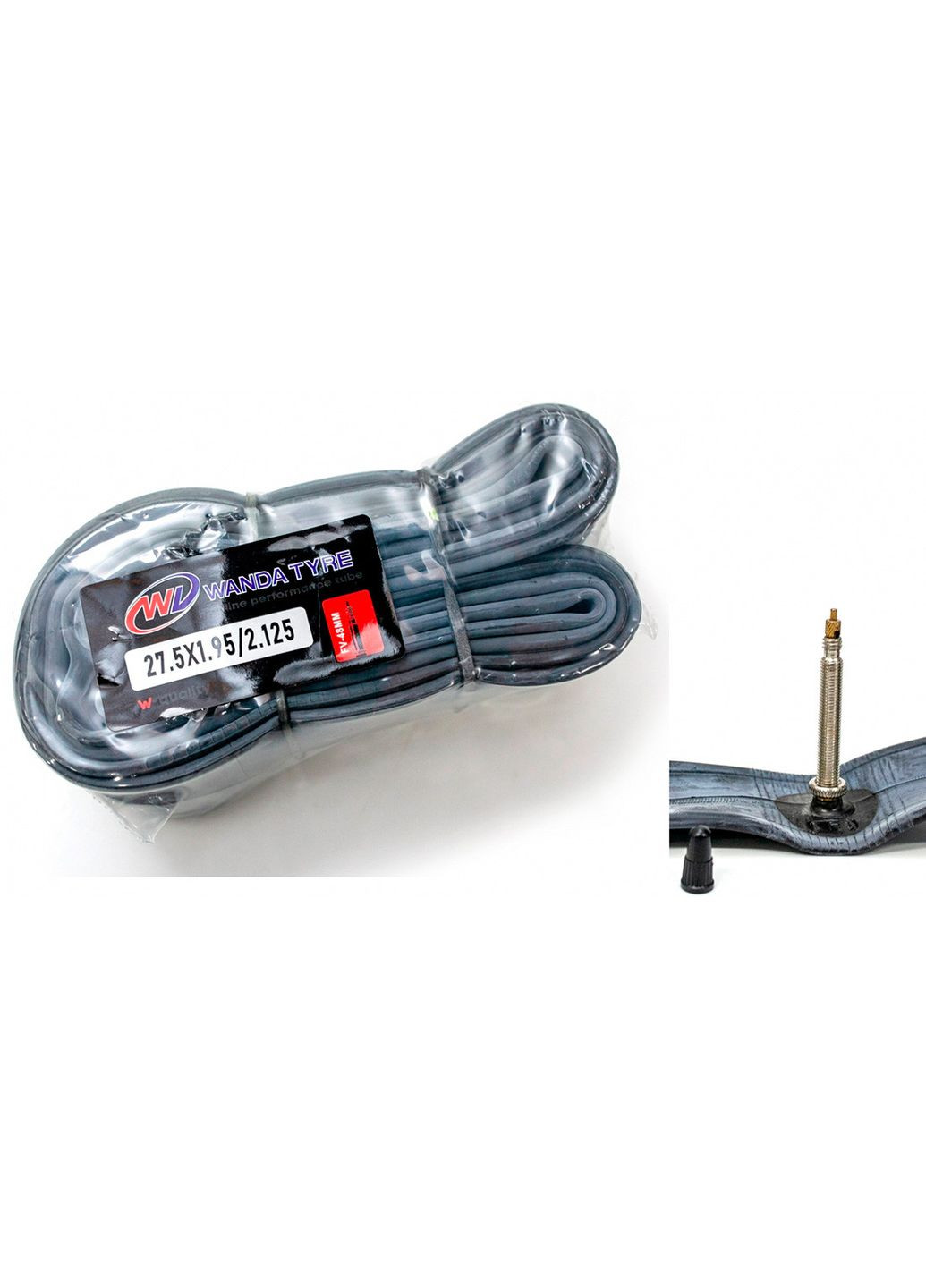 Камера 27.5x1.95/2.125 FV (Presta) 48 мм WanDa (369138161)