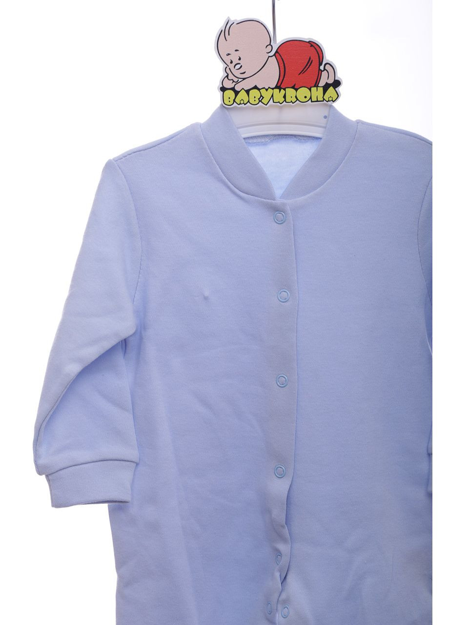 Человечек с шапкой и царапками для мальчика трикотажный Ваву голубой 62 см (41845) Murat baby (296193412)