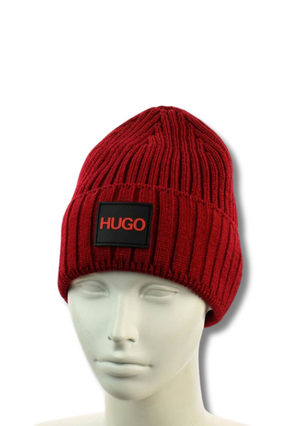 Зимняя шапка бини на флисе - HUGO No Brand Шапка біні (362697745)