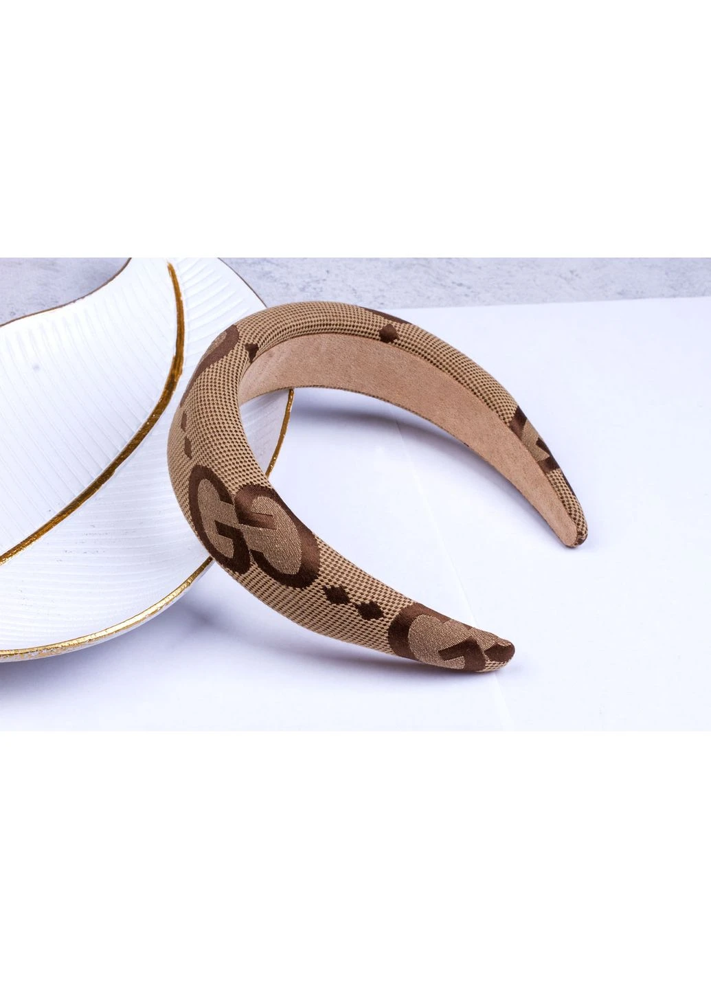 Обруч для волосся широкий, об'ємний, Fashion Jewelry (393799518)