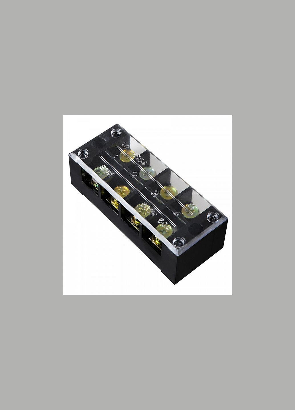 Клемна колодка 4P 60A 600V в корпусі [A0130050023] TB6004 АСКО (344529526)