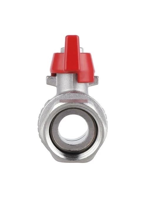 Кран кульовий Forte 3/4" ВЗ прямий, PN40, з накидною гайкою, метелик SF261W20 Thermo Alliance SD00021095 (385687926)