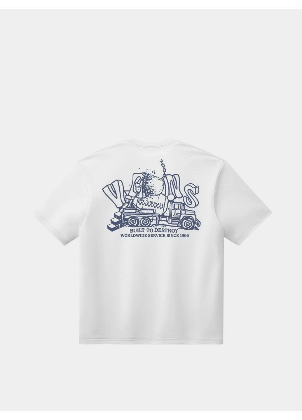 Біла футболка 11091319 v5527 Vans