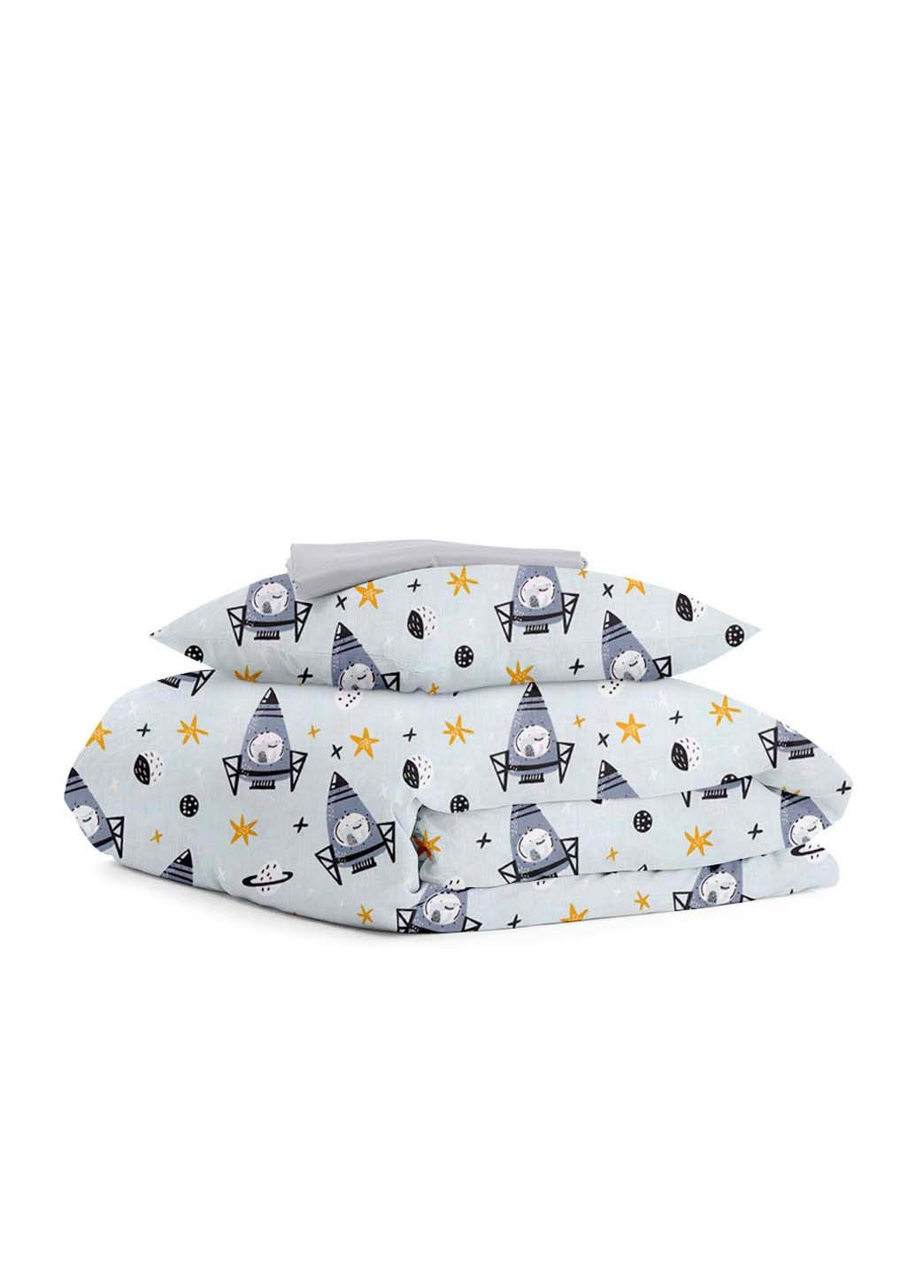 Детское постельное белье в кроватку Space CS3 110х140 см Cosas (307386441)