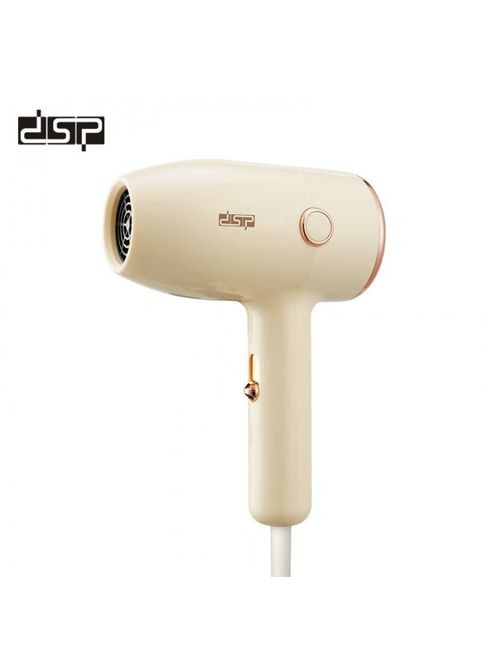 Фен для волос 30312 1200 Вт дорожный с холодной обдувкой Желтый DSP (364275828)