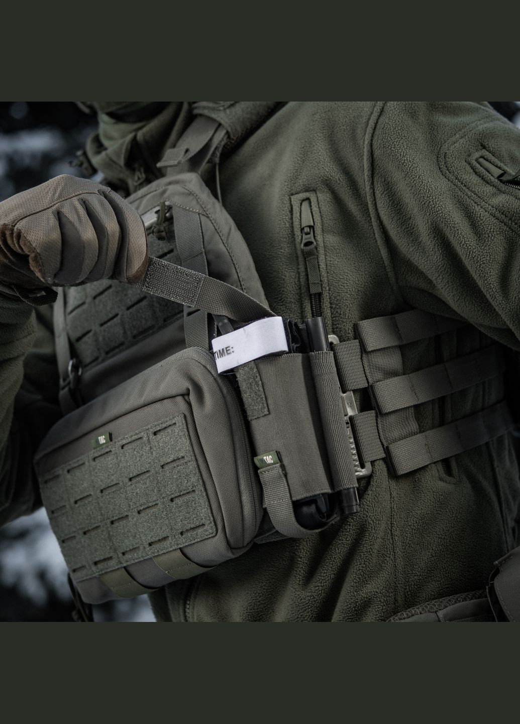 Підсумок для турнікета еластичний на липучці Gen.III Ranger Green M-TAC (337142624)