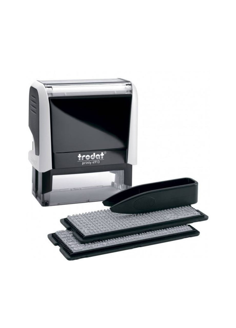 Штамп самонаборный 5-строчный 4913 typo Текст 5/наборный штамп Trodat (365593473)