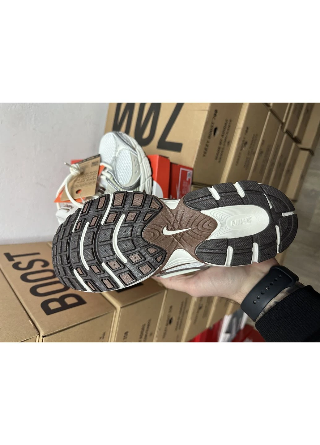 Коричневые летние кроссовки nike v5 rnr orewood brown найк в5 No Brand